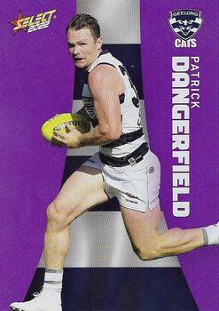 2022 Select AFL Footy Stars - Common Parallel - Purple #PP64 Patrick Dangerfield Front